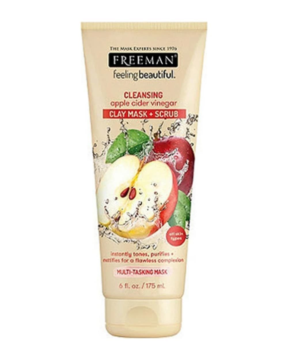 ماسک صورت چهار کاره سرکه سیب فریمن 175ml