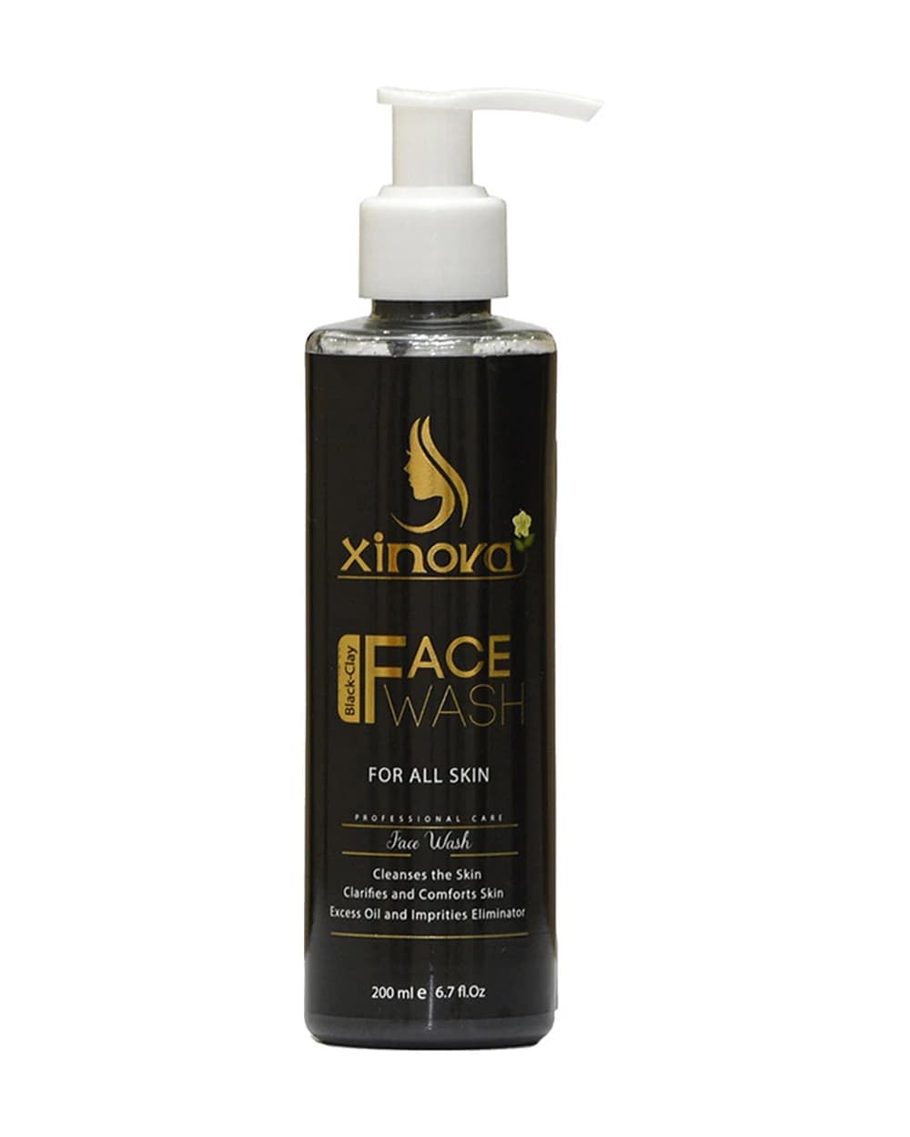 ژل شستشو و ماسک لایه بردار زغالی ژینووا 200ml