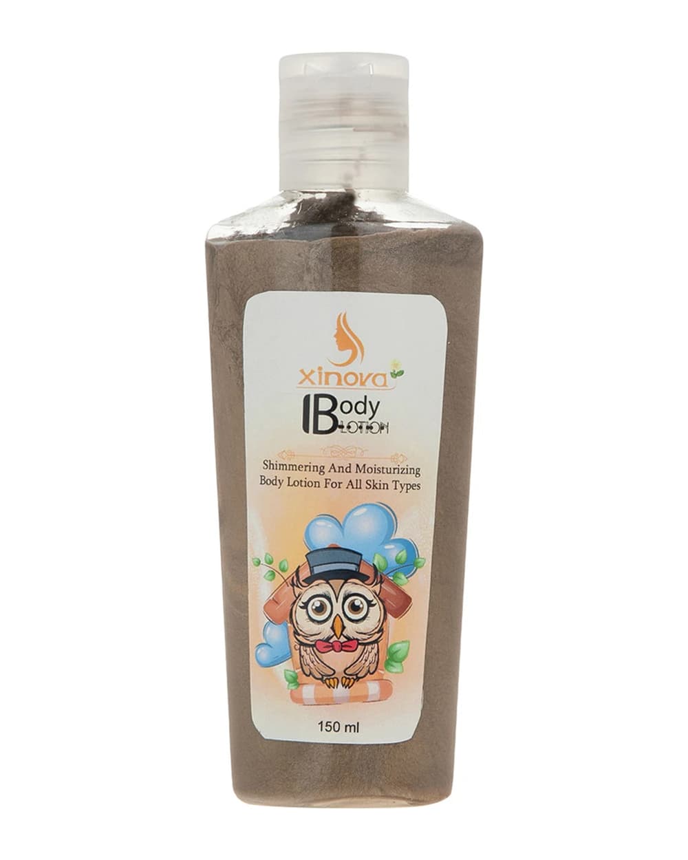 لوسیون براق کننده بدن طرح جغد ژینووا 150ml