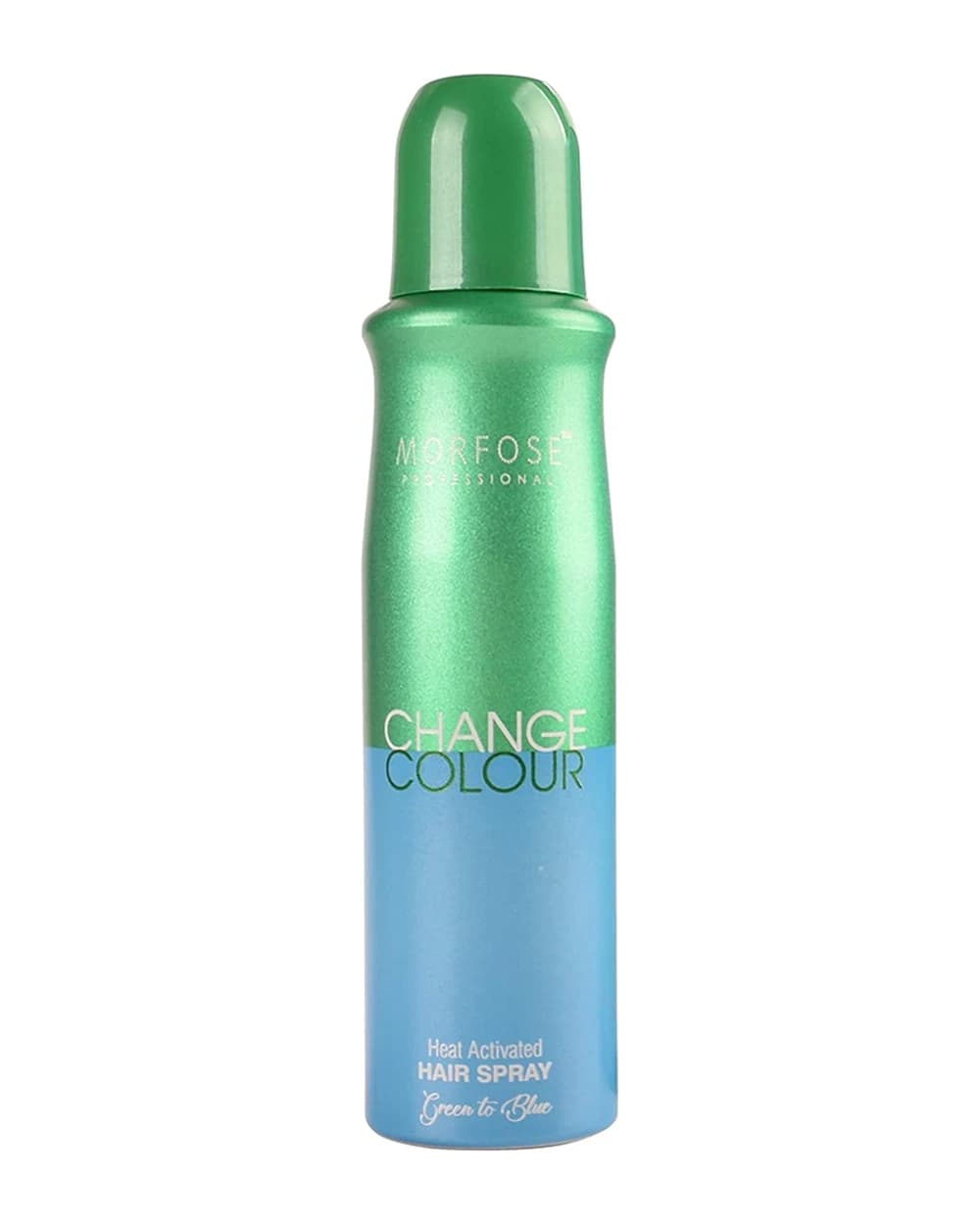 اسپری حرارتی رنگ مو سبز و آبی مورفوس 150ml