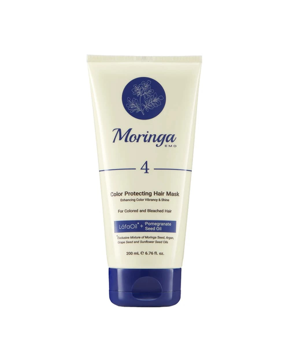 ماسک موهای رنگ شده و دکلره 4 مورینگا امو 200ml