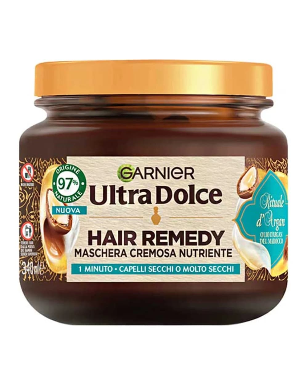 ماسک مو روغن آرگان مراکشی گارنیه Ultra Dolce Argan