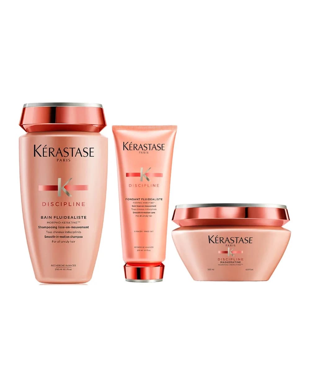 Kérastase Discipline Shampoo, Balsamo e Maschera