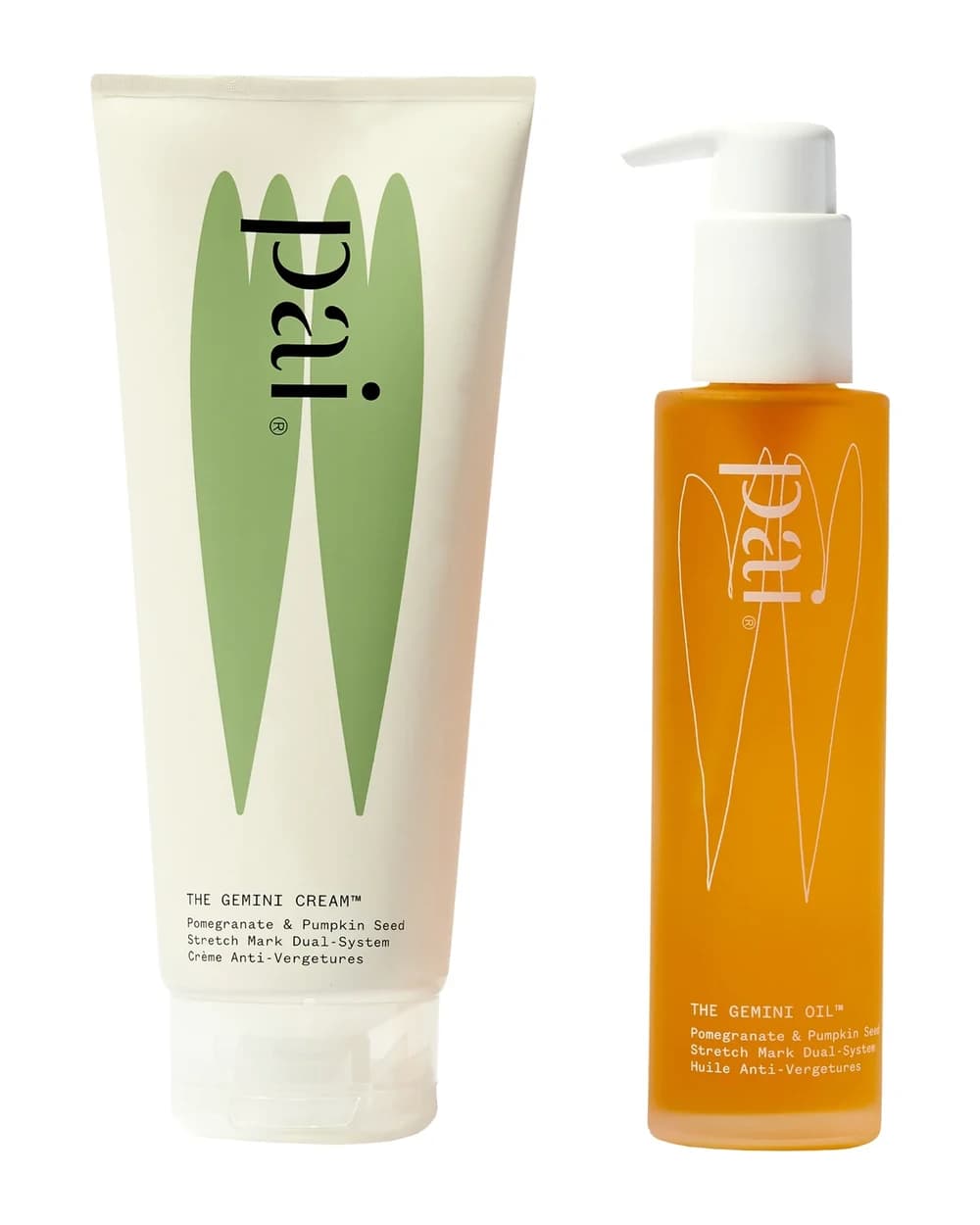 The Gemini Pomegranate and Pumpkin Stretch Mark Dual-System Pai Skincare 300ml