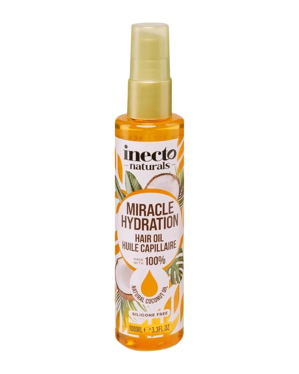 روغن مو نارگیل آبرسان Miracle اینکتو 100ml