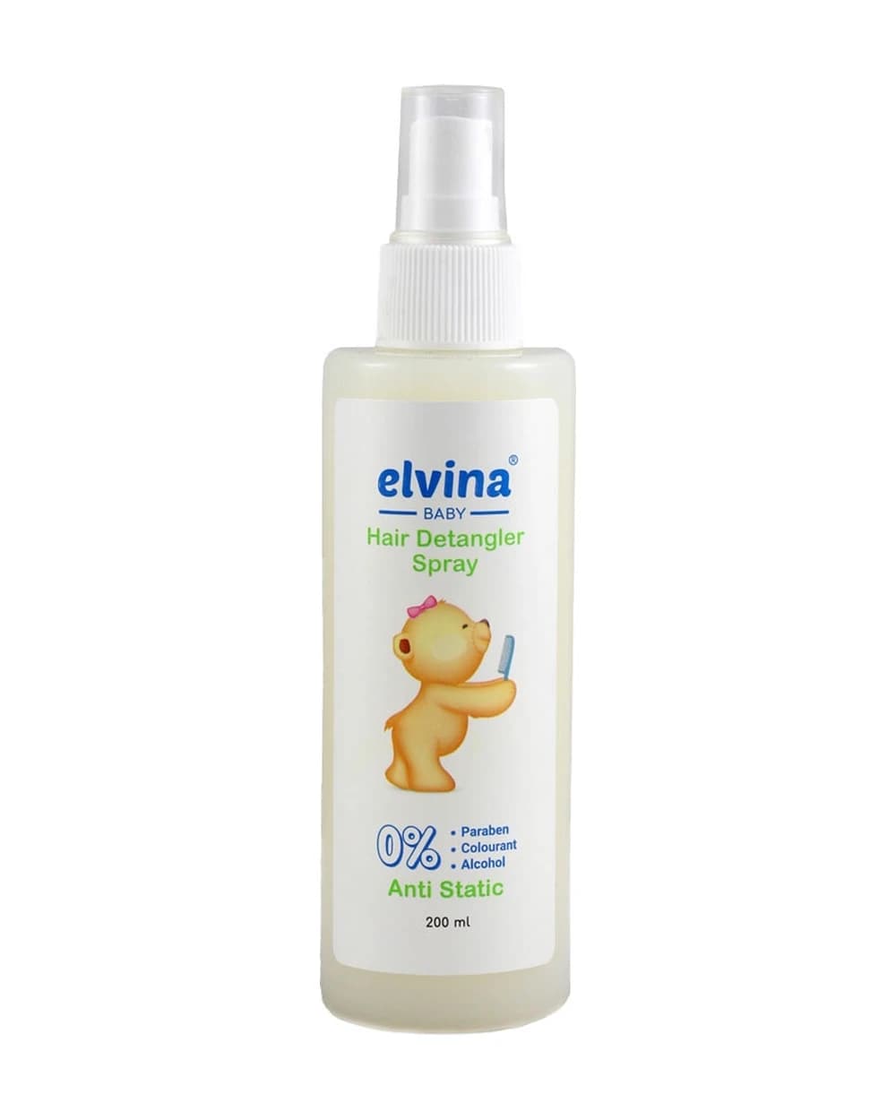 اسپری نرم کننده مو کودک الوینا 200ml