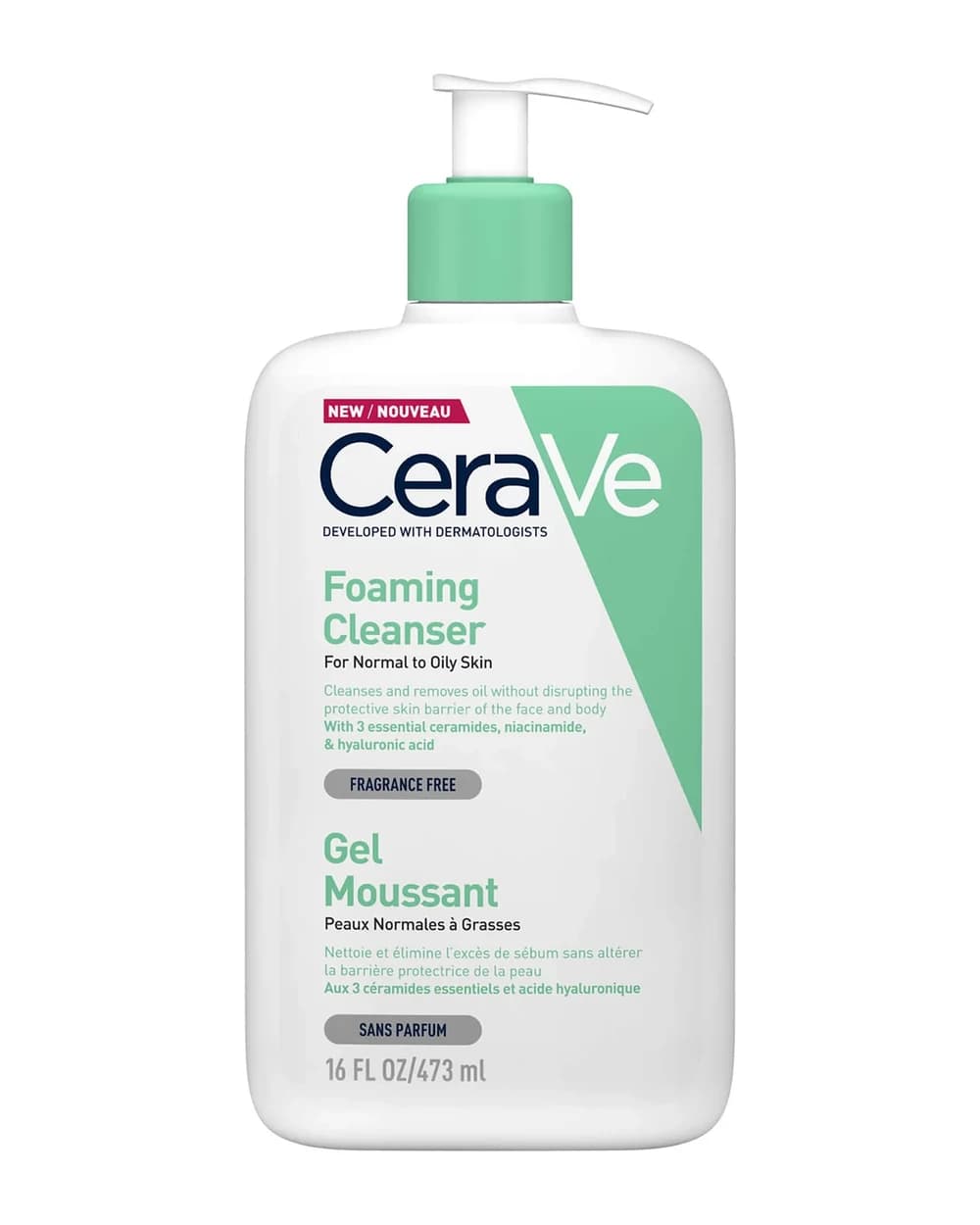 CeraVe Mousse Detergente Viso 473 ml