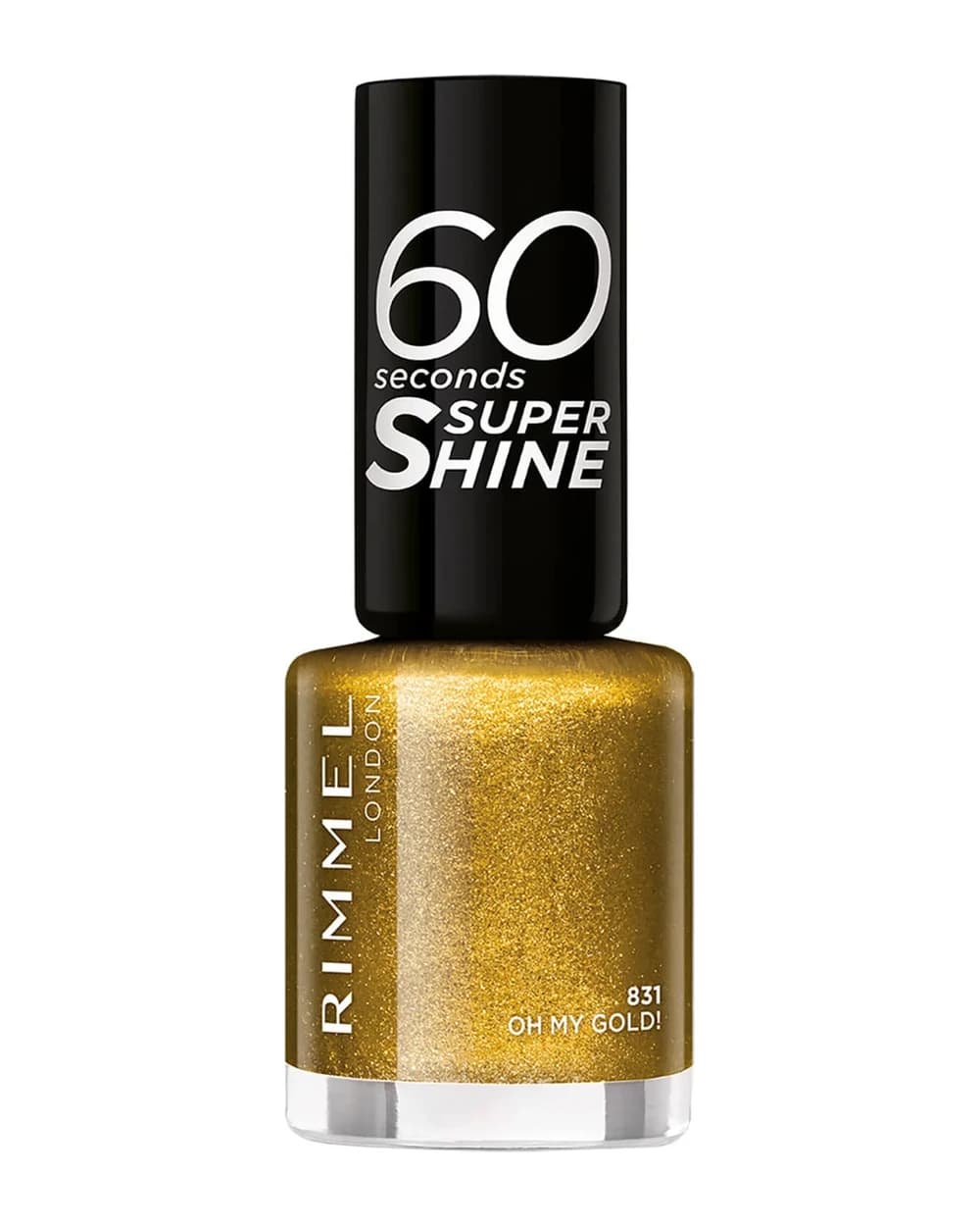 Rimmel 60 Seconds smalto glitterato - Oh My Gold