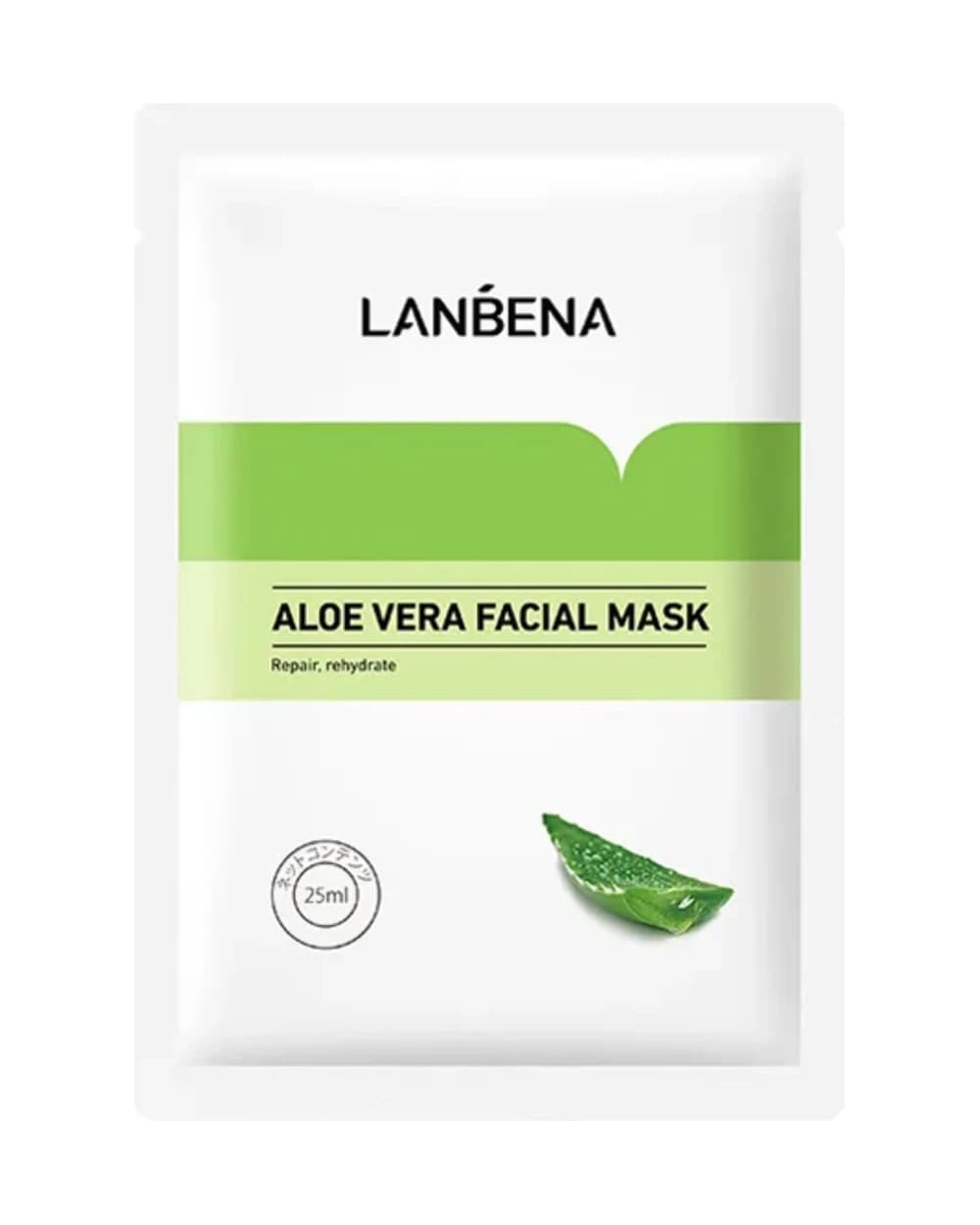 ماسک نقابی عصاره آلوئه ورا لانبنا 25ml