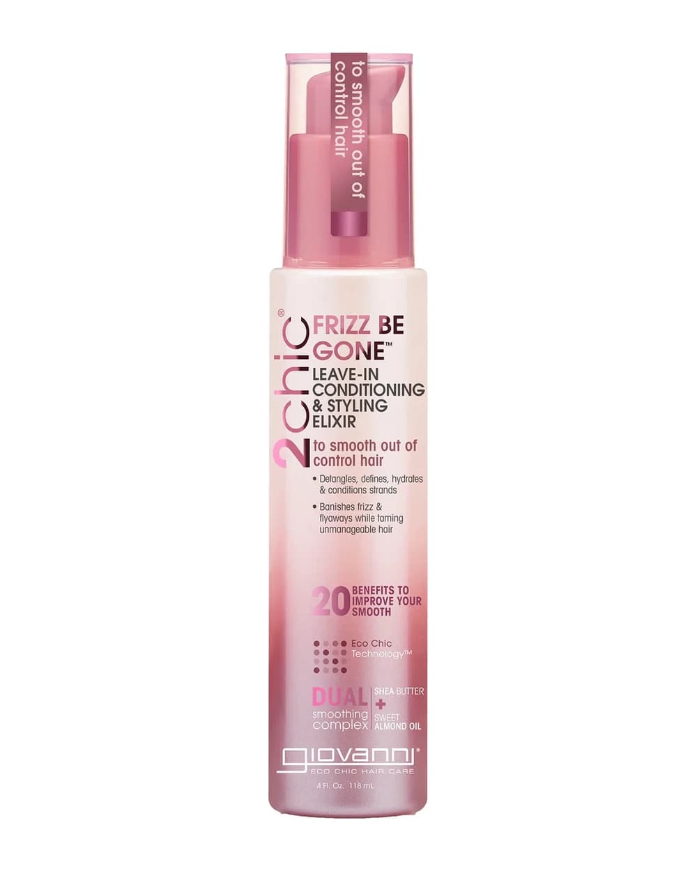 Giovanni 2chic Frizz Be Gone balsamo anti-crespo senza risciacquo 118 ml