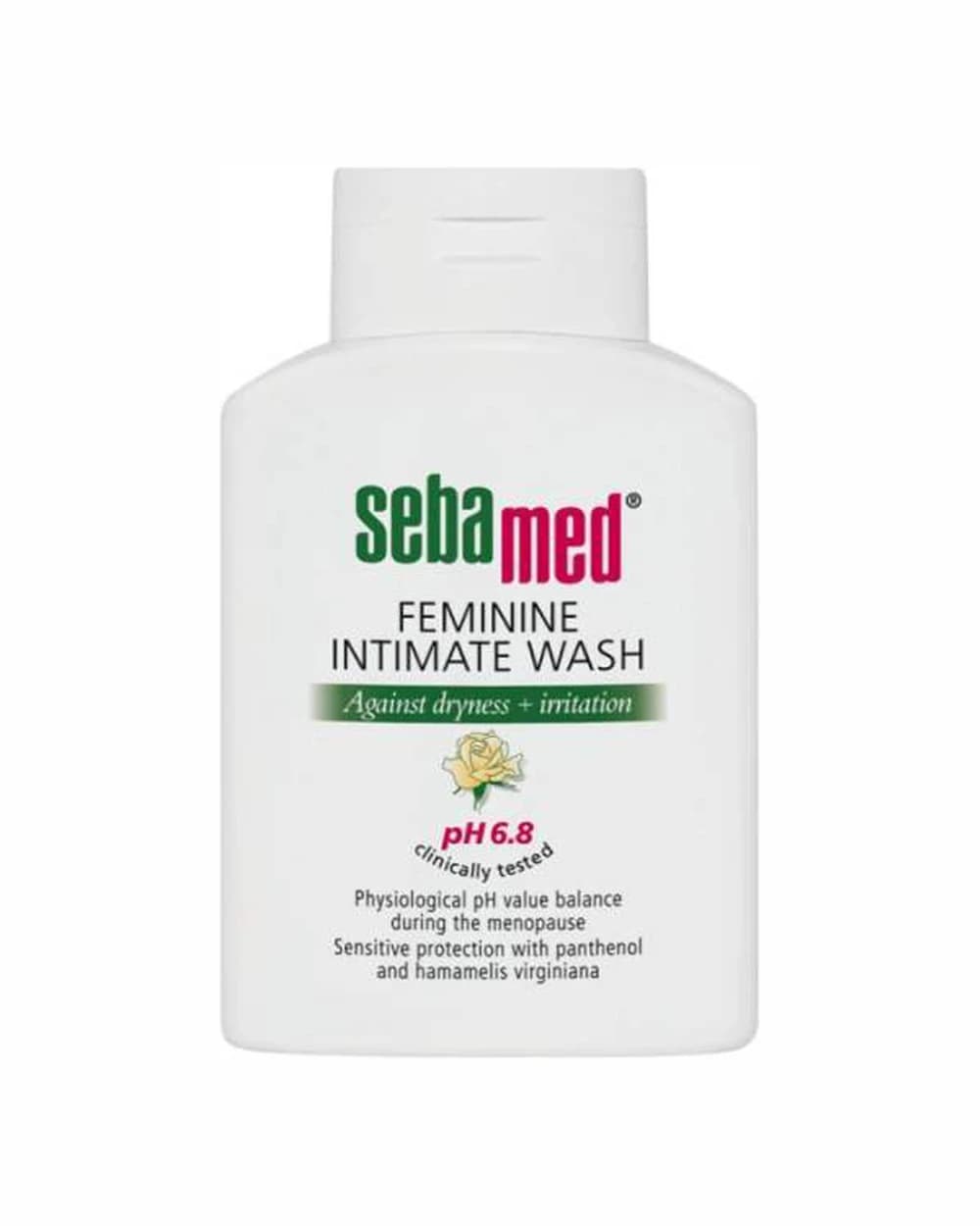 ژل بهداشتی بانوان سبامد مدل Against dryness+irritation حجم 200 میلی لیتر