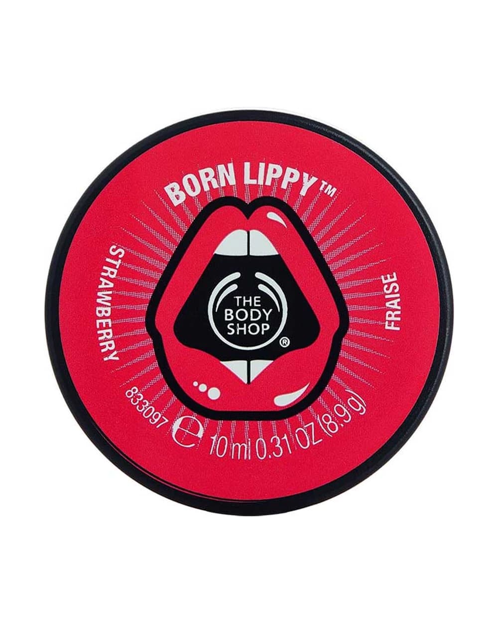 بالم لب عصاره توت فرنگی Born Lippy بادی شاپ 10ml