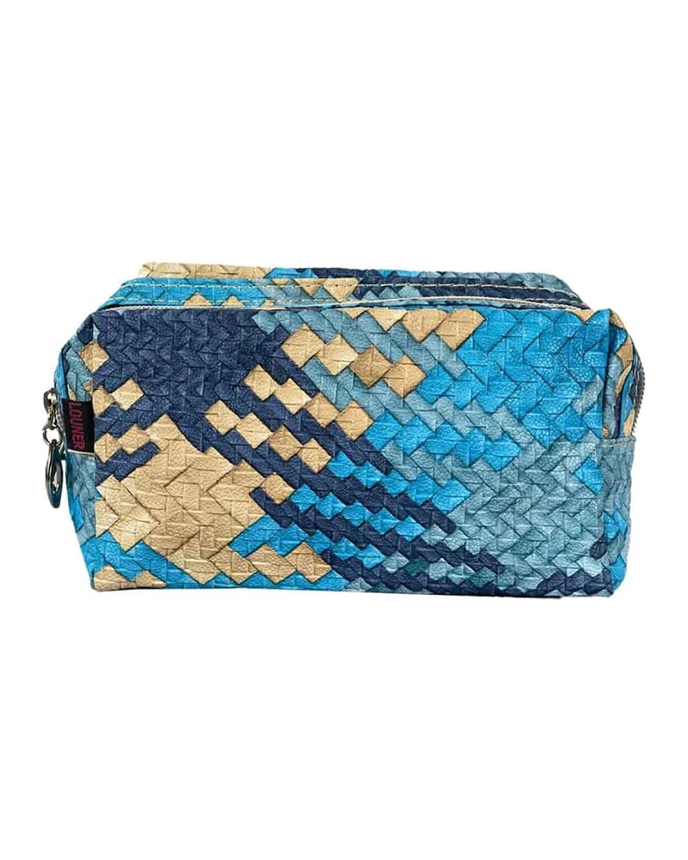 کیف لوازم آرایش آبی سرمه ای مدل P106 استار لونر