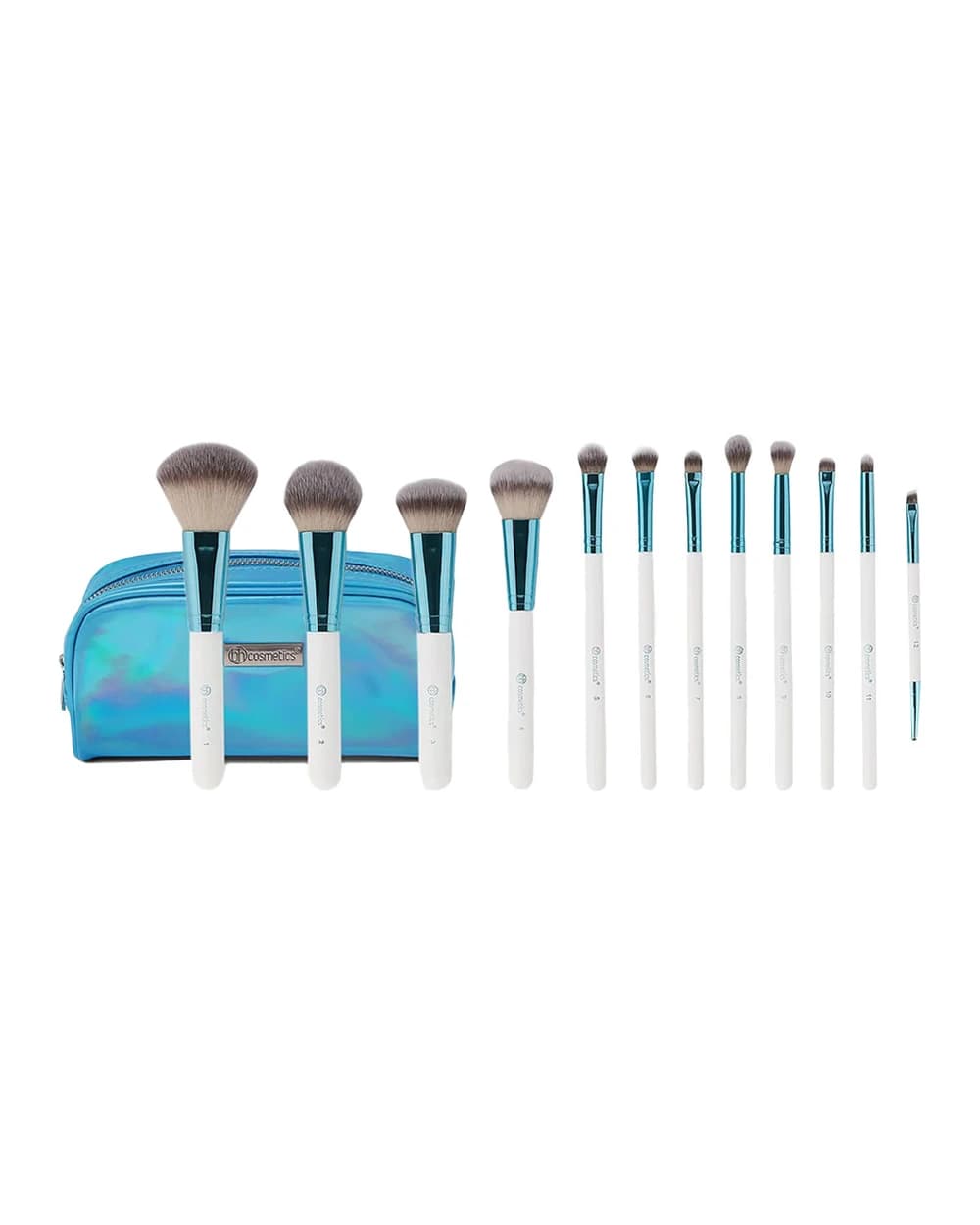 ست 12 عددی براش Poolside Chic بی اچ کازمتیک