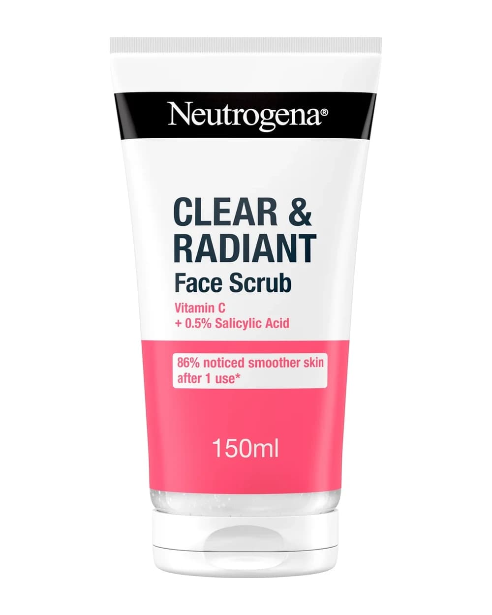 Neutrogena Clear and Radiant scrub viso 150 ml