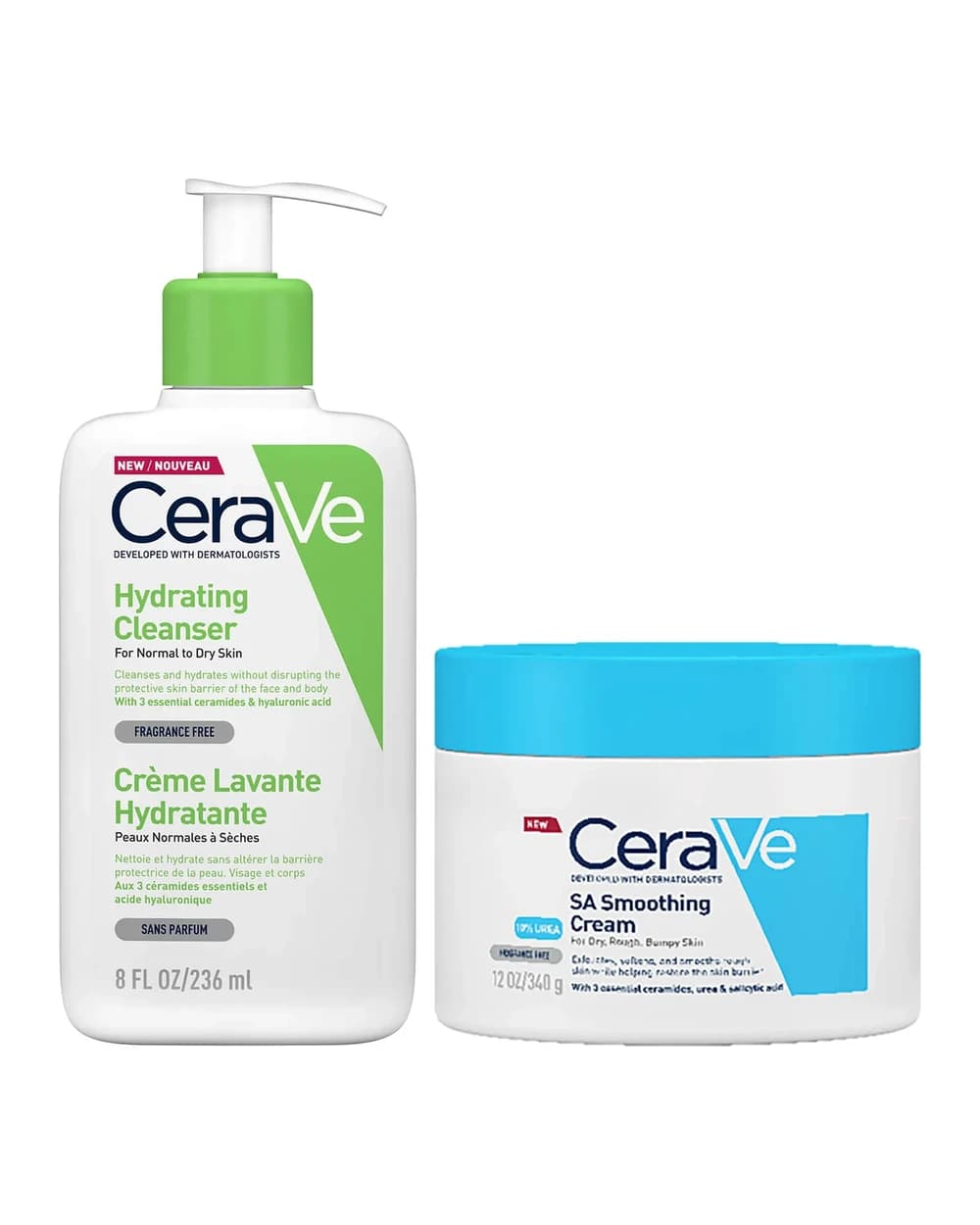 CeraVe Hydrate and Smooth Set