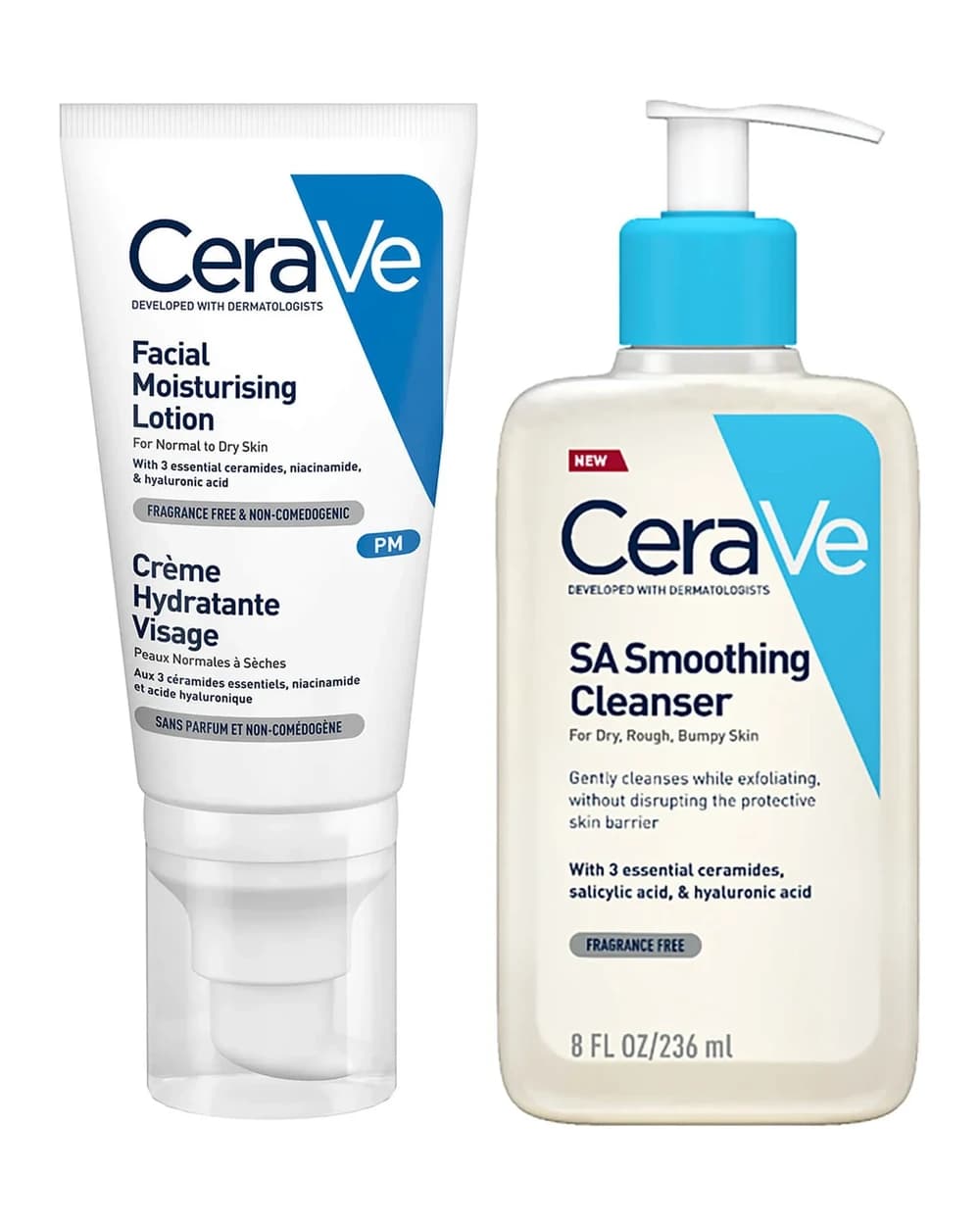 CeraVe Cofanetto Smoothing Skin Night Time