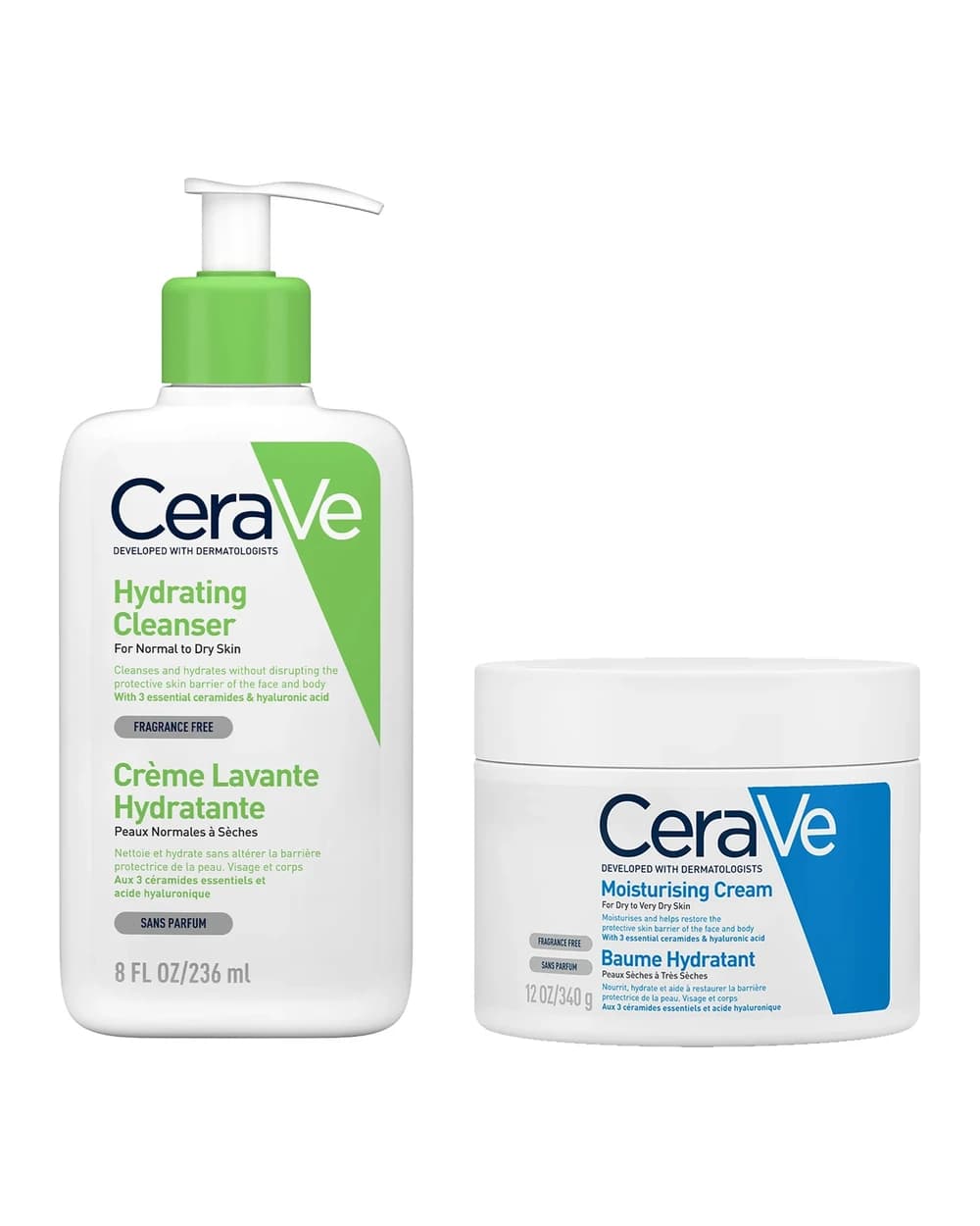 CeraVe Bundle Viso e Corpo Pelle Secca a Molto Secca