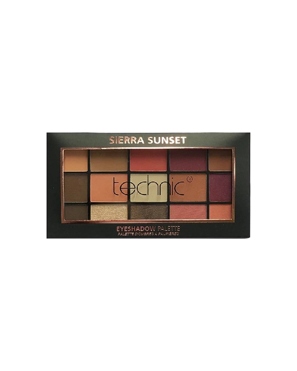 پالت سایه چشم Sierra Sunset تکنیک