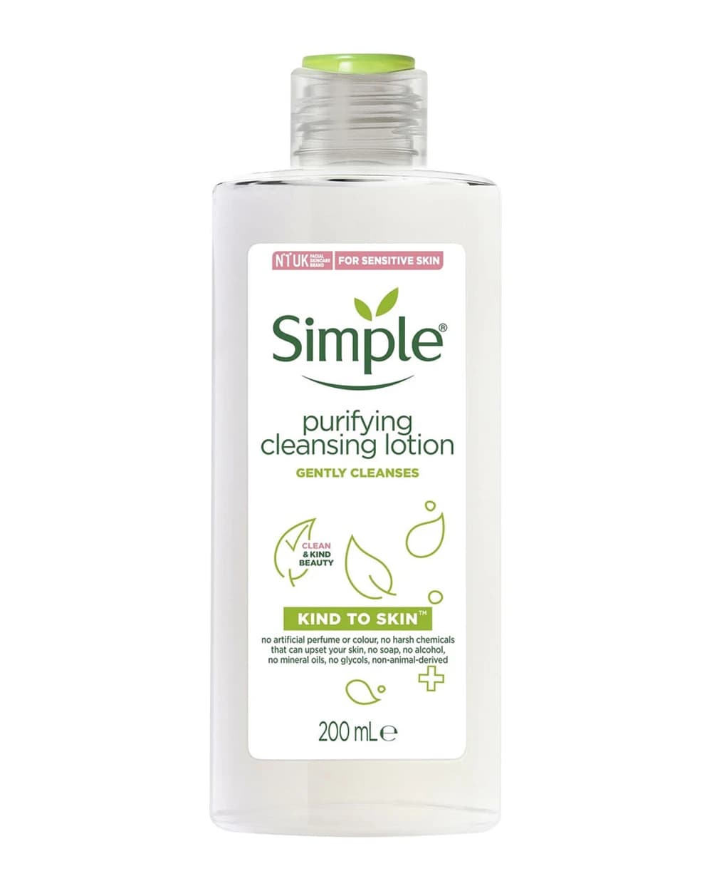 لوسیون پاک کننده پوست Kind To Skin سیمپل 200ml