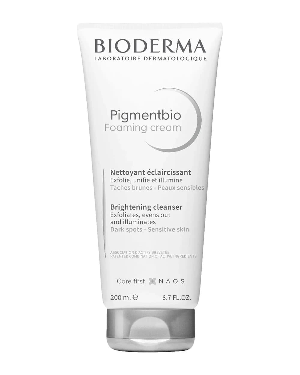 Bioderma Pigmentbio Foaming Cream Detergente esfoliante schiarente per pelle luminosa