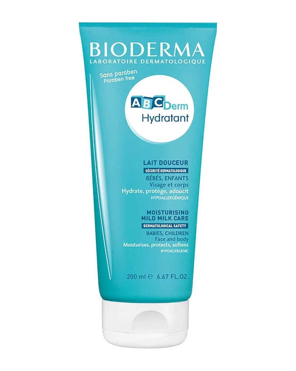 کرم آبرسان و مرطوب کننده کودک ABCDerm بایودرما 200ml