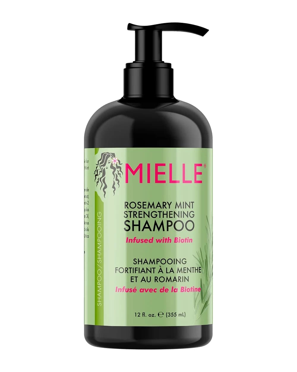 Mielle Organics Rosemary Mint Strengthening Shampoo 355ml