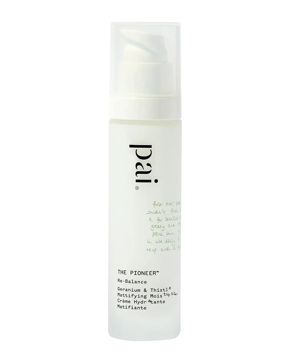 Pai Skincare The Pioneer idratante opacizzante al geranio e cardo 50 ml
