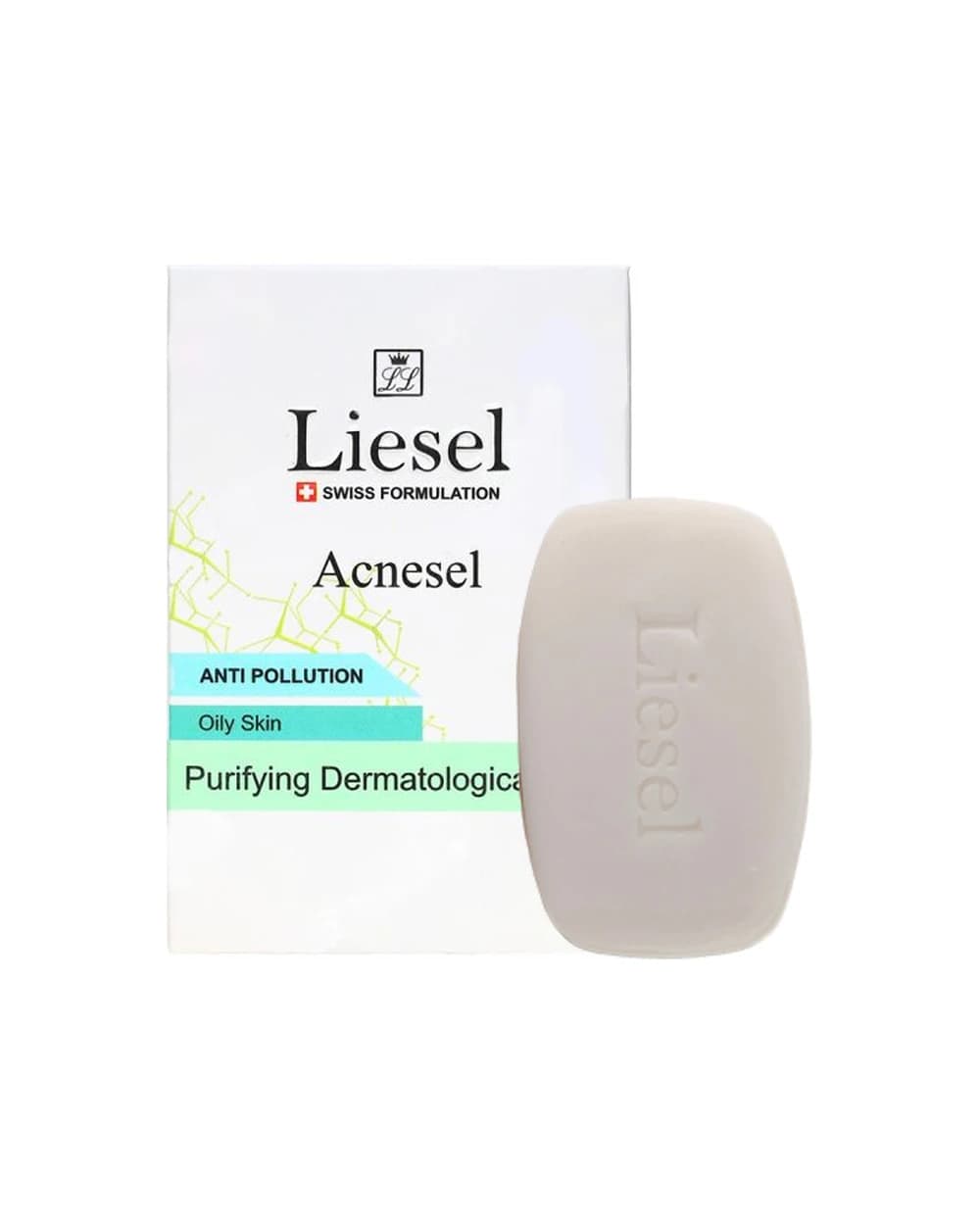 پن ضد آکنه پوست چرب عصاره چای سبز Acnesel لایسل 100gr