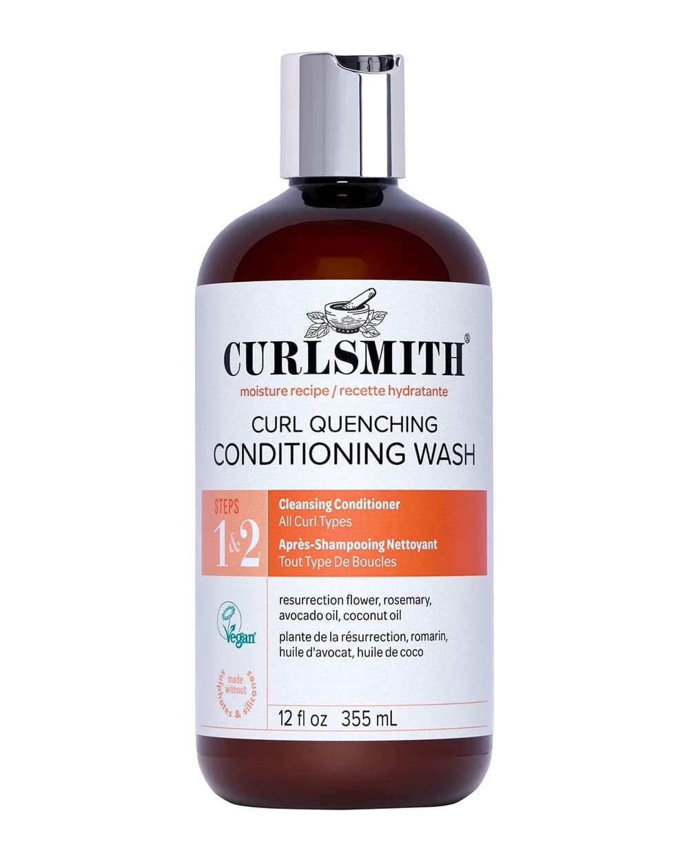 Curlsmith Balsamo Detergente Nutriente per Capelli Ricci 355 ml