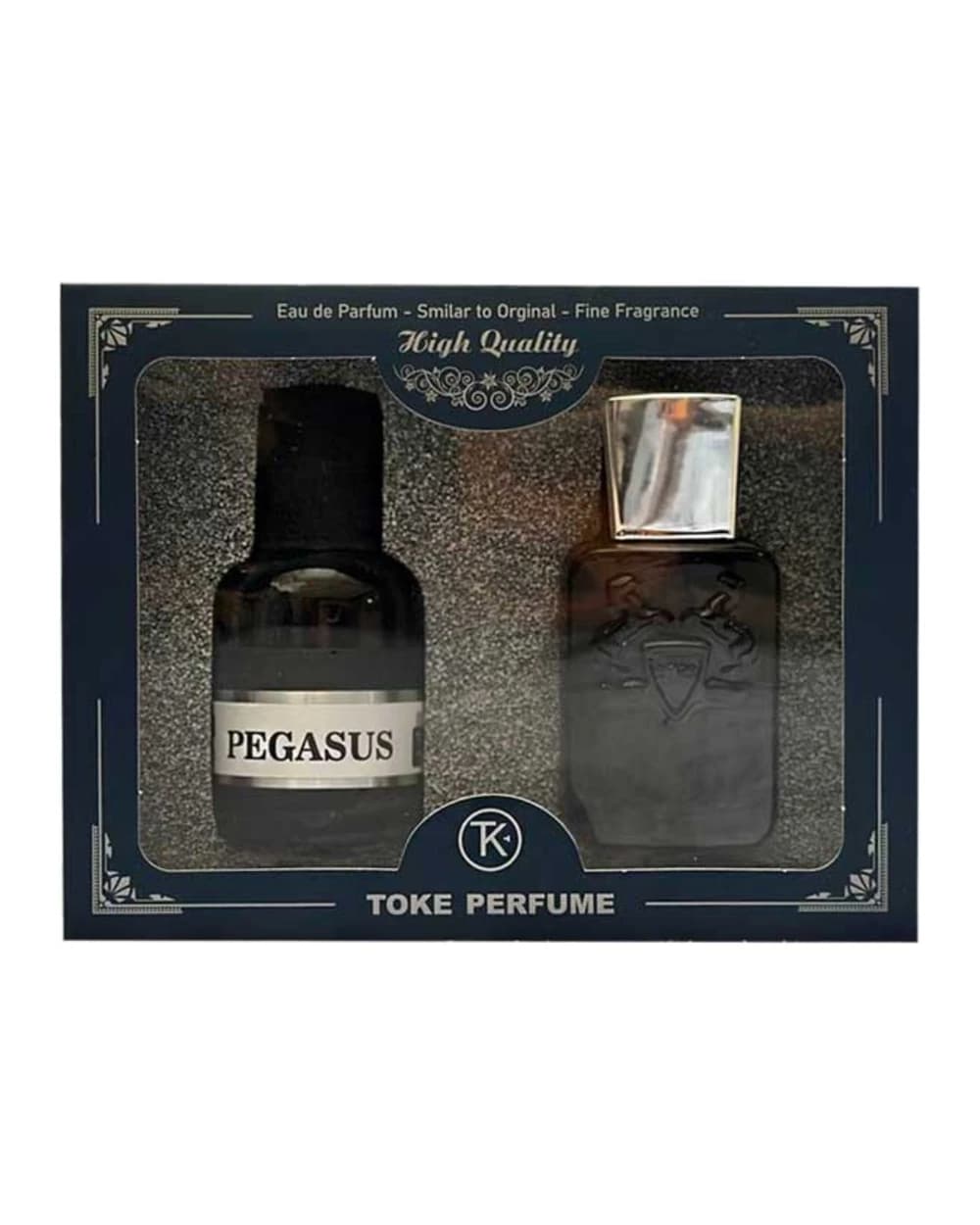 ست ادکلن و عطر جیبی مردانه توک مدل Pegasus
