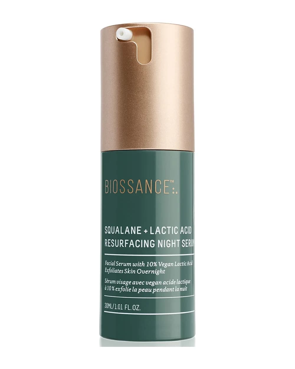 Siero Squalane e acido lattico Resurfacing Biossance 30ml