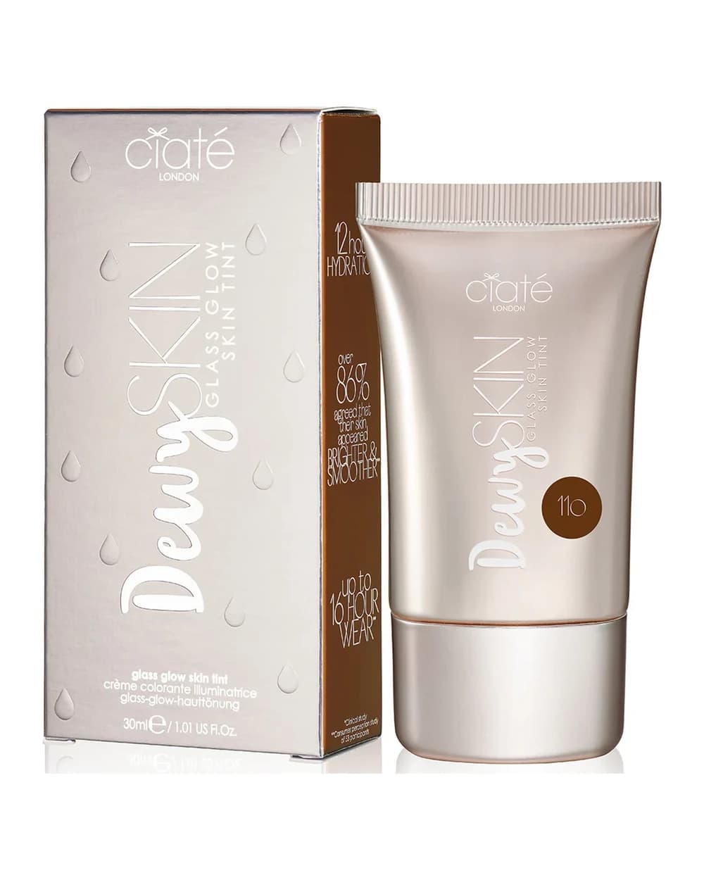 Ciaté London Dewy Skin Foundation 30ml (Various Shades)