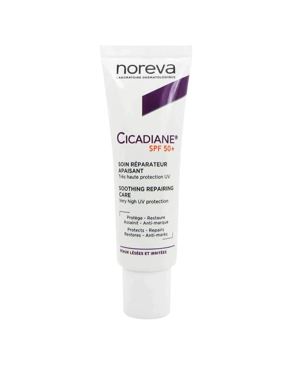 کرم ترمیم کننده پوست سیکادیان SPF50 نوروا 40ml