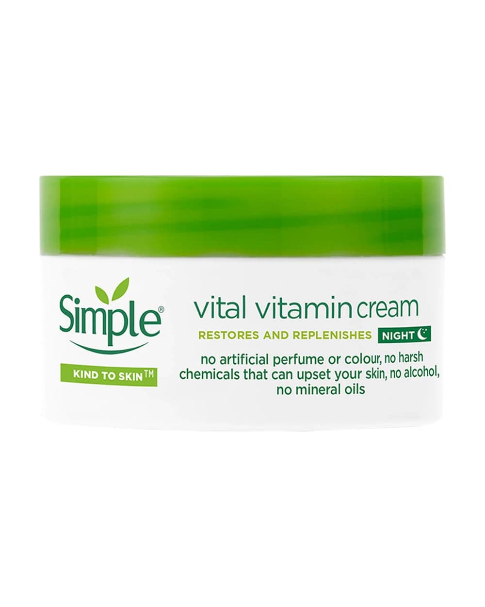 کرم ترمیم کننده و ویتامینه شب Vital سیمپل 50ml