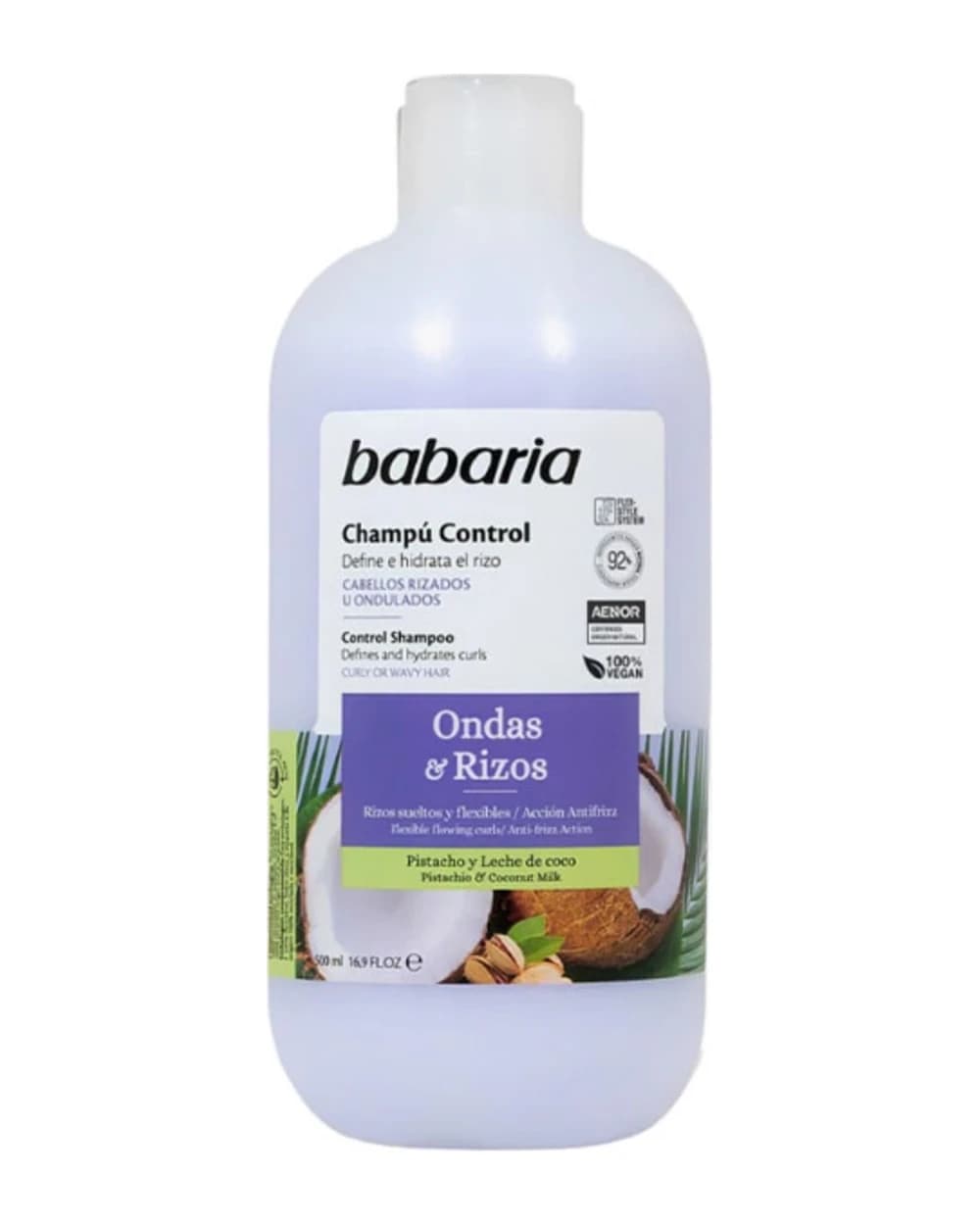 شامپو باباریا موهای فر 500ml