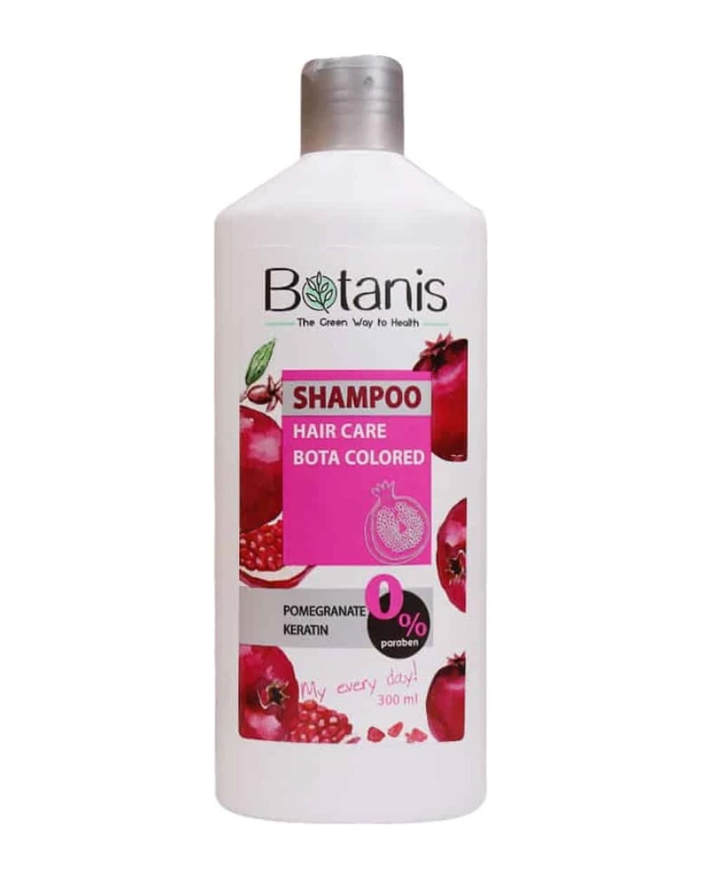 شامپو تثبیت کننده رنگ مو بوتانیس 300ml