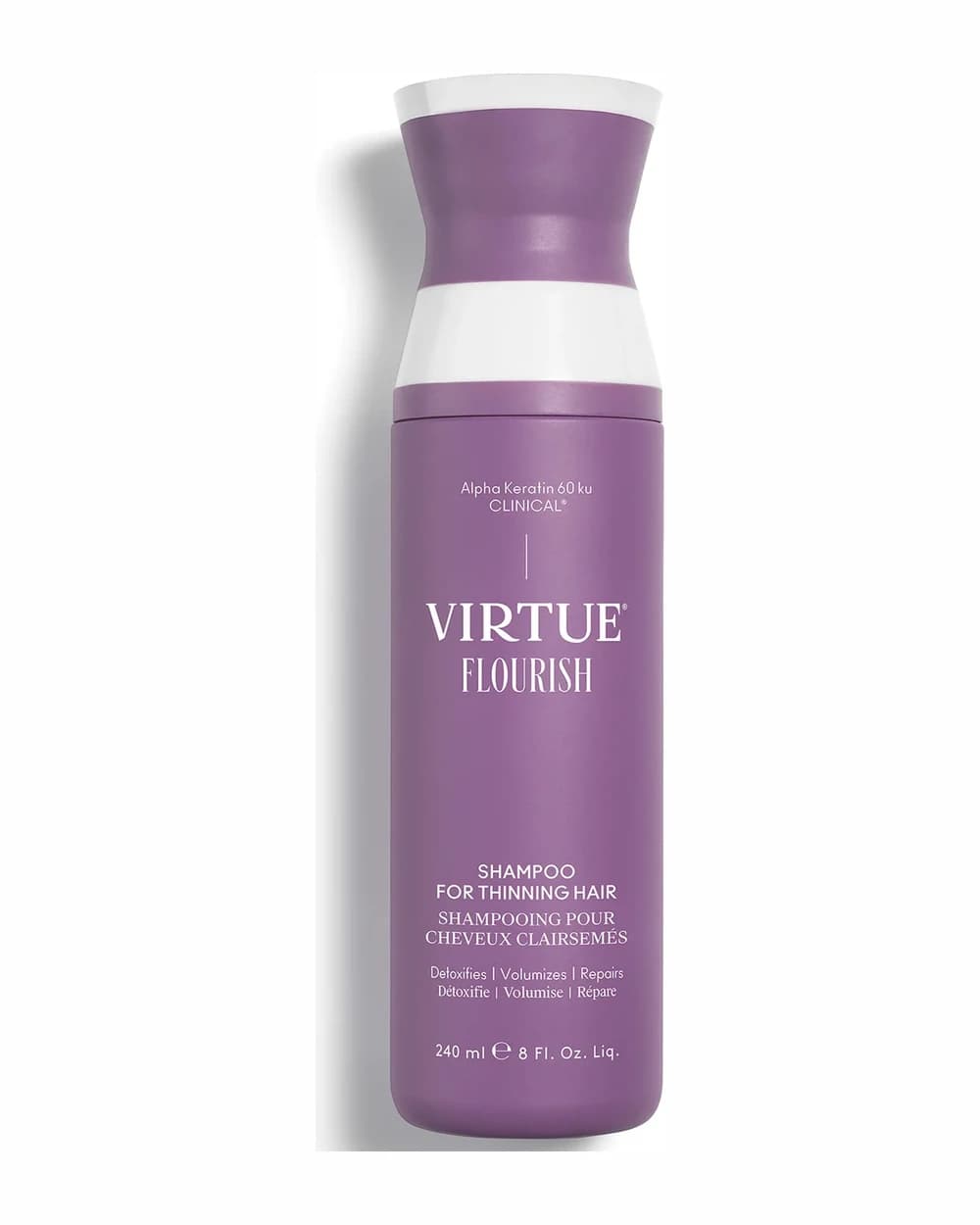 VIRTUE Flourish shampoo per capelli diradati 240 ml