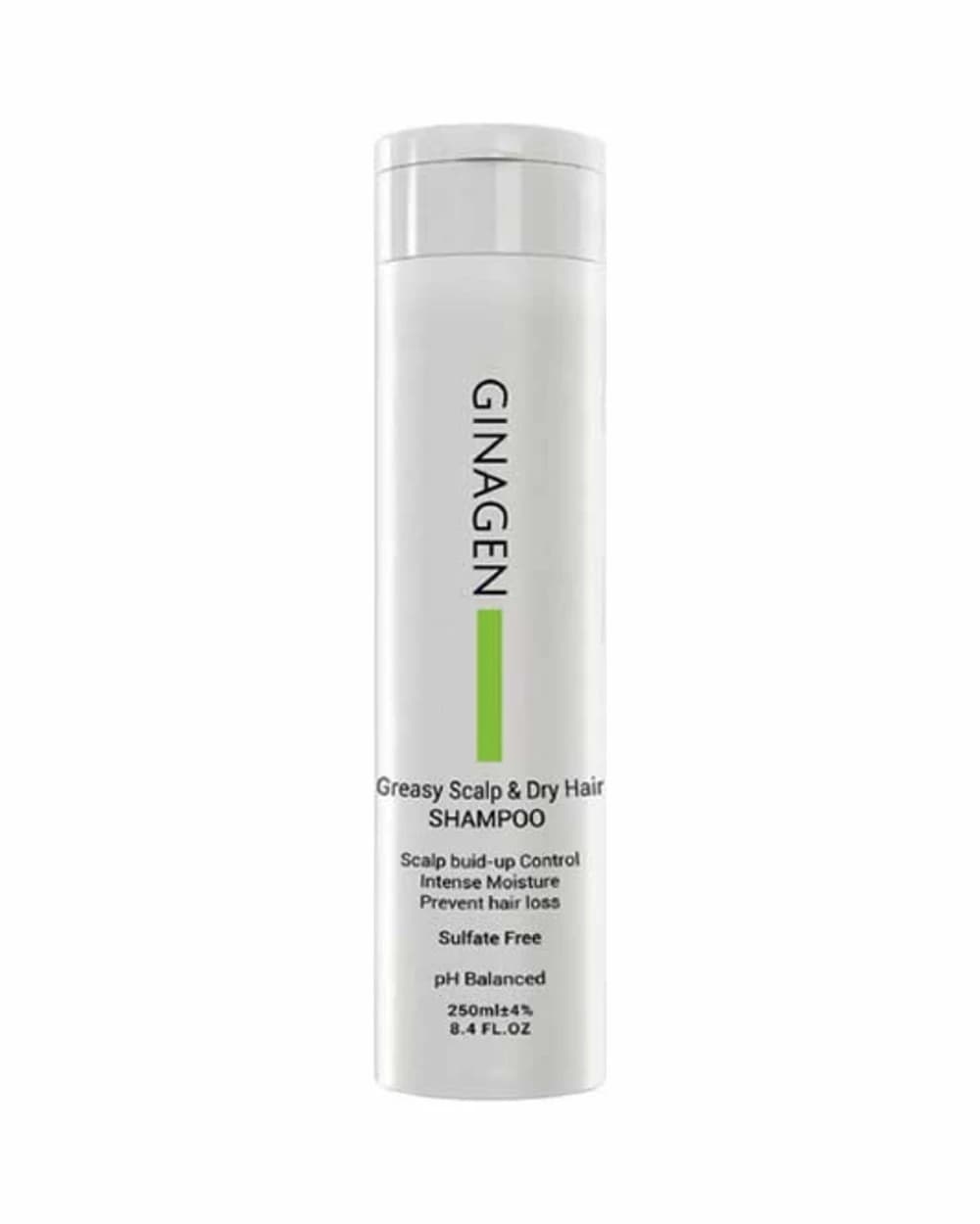 شامپو ژیناژن پوست سر چرب و ساقه مو خشک 250ml
