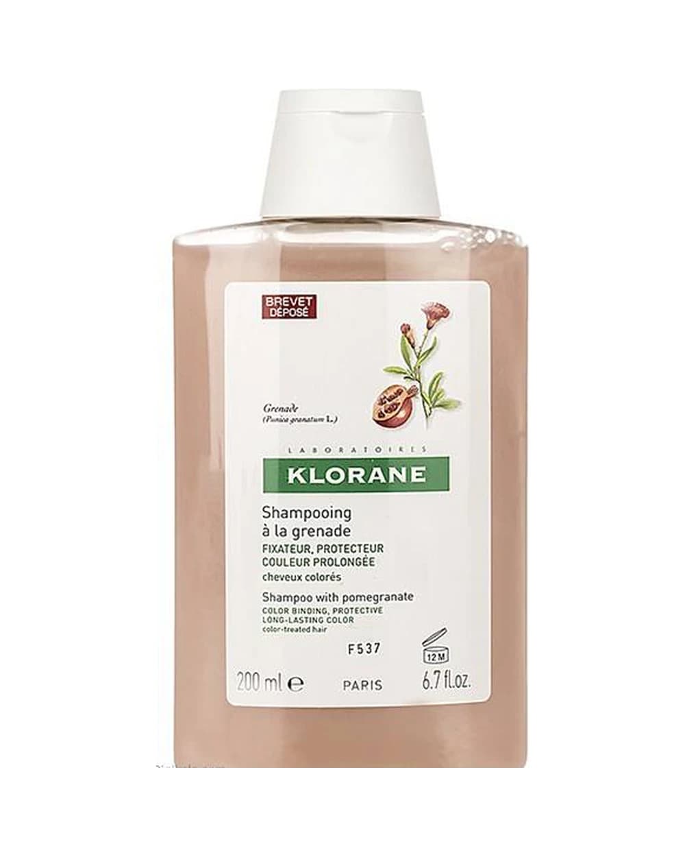 شامپو تثبیت کننده کلوران سری Extrait Vegetal مدل Pomegranate حجم 200 میلی لیتر