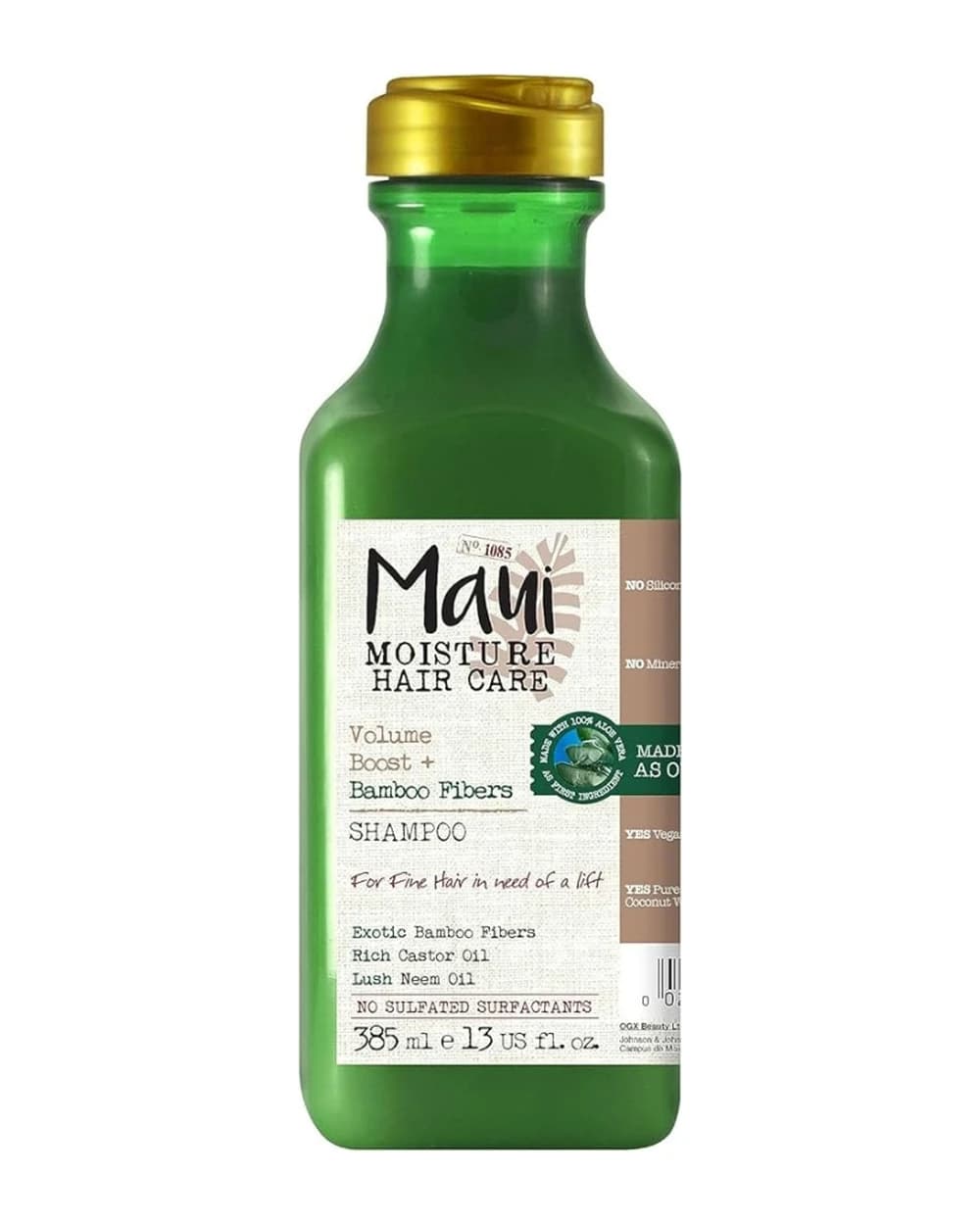 شامپو فاقد سولفات ضد ریزش حاوی الیاف بامبو مائویی 385ml