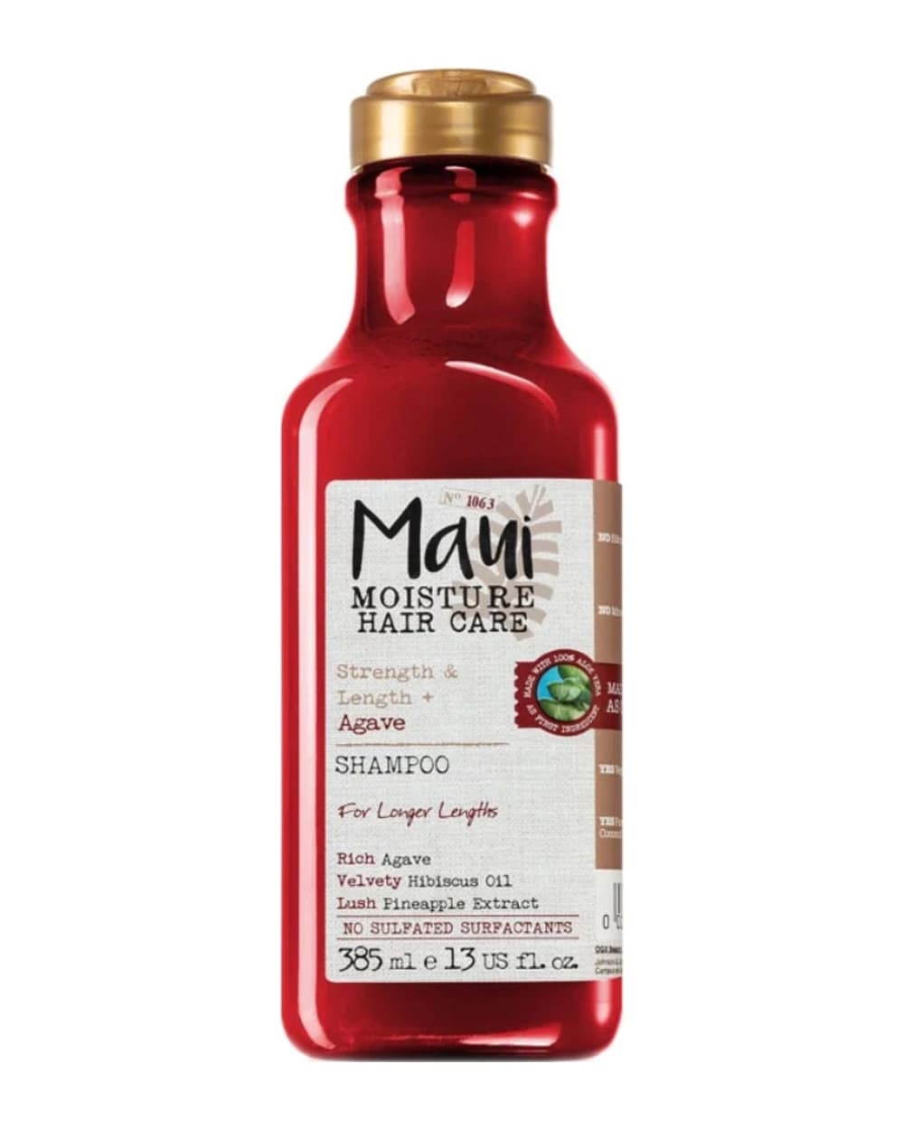 شامپو فاقد سولفات تقویت کننده و ضد موخوره Agave مائویی 385ml