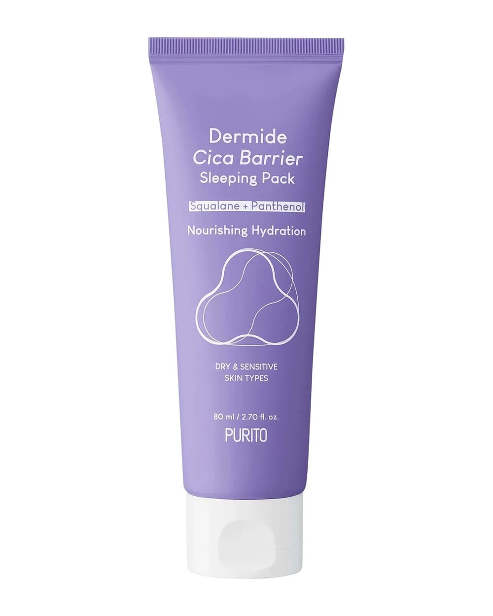 PURITO Dermide Cica Barrier Sleeping Pack 80 ml