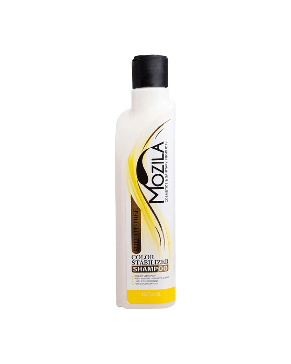 شامپو فاقد سولفات تثبیت کننده رنگ مو موزیلا 250ml