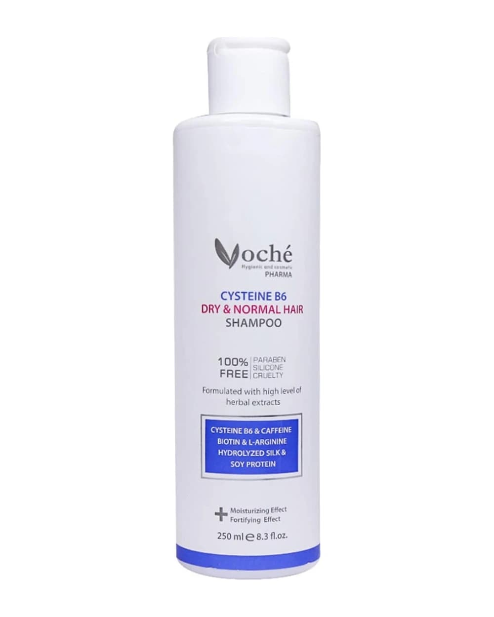 شامپو تقویت کننده موهای خشک و معمولی Cysteine B6 وچه 250ml
