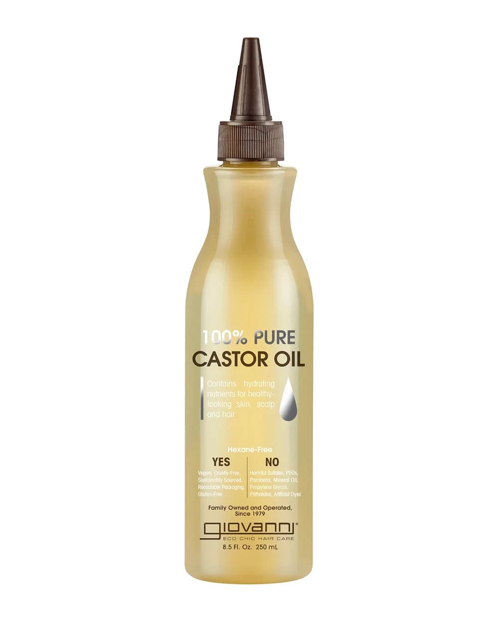 Giovanni 100% Pure Castor Oil 250ml