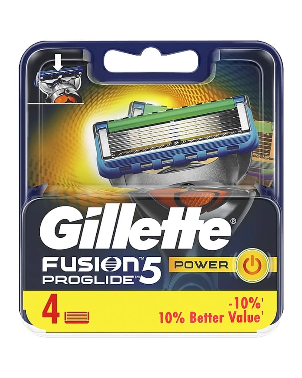 تیغ یدک ژیلت 5 تیغه 4 عددی Fusion ProGlide