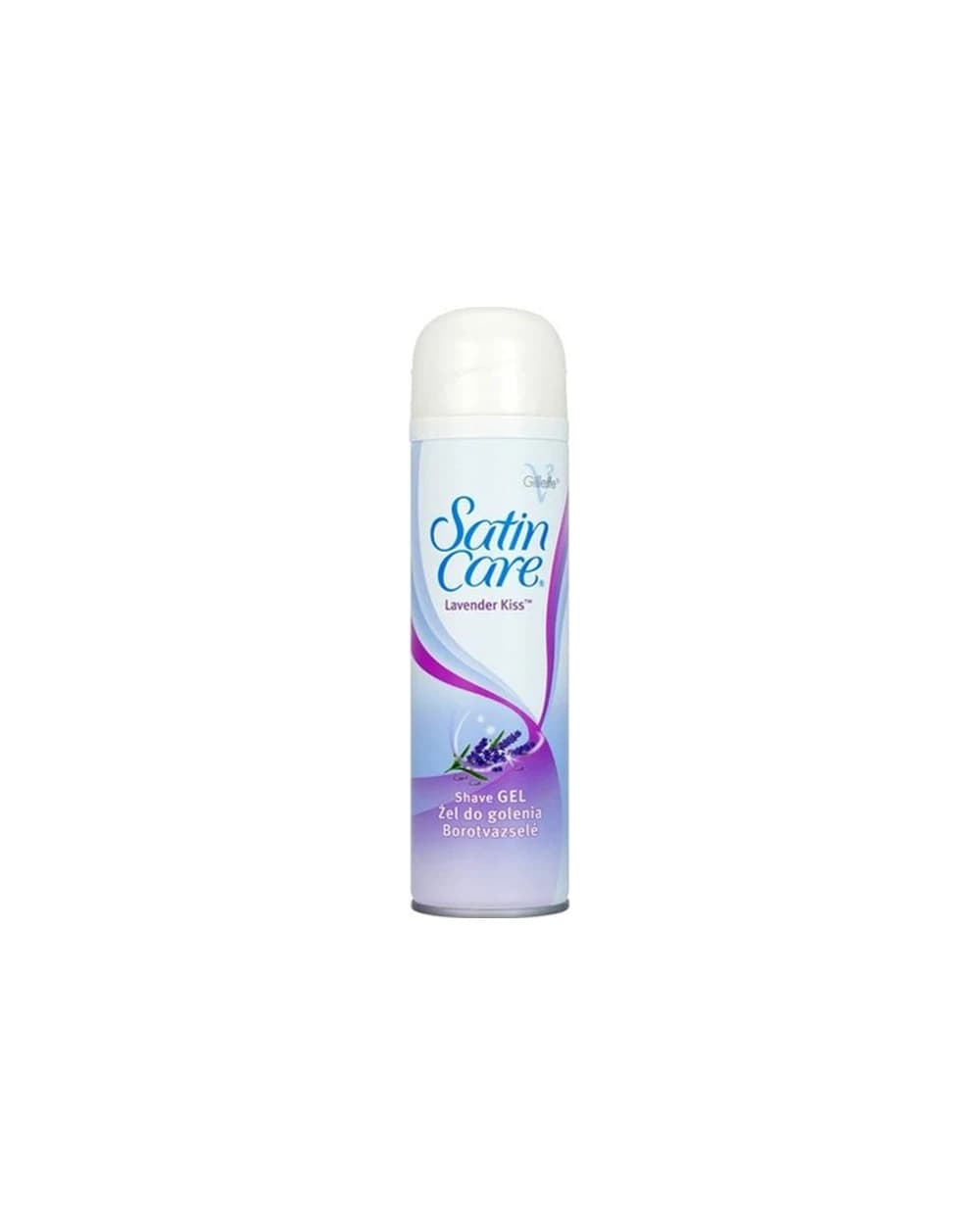 ژل اصلاح بانوان عصاره اسطوخودوس ساتین کر ژیلت