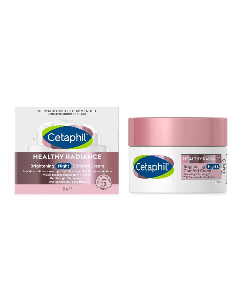 Cetaphil Healthy Radiance Crema Notte con Niacinamide 50 g