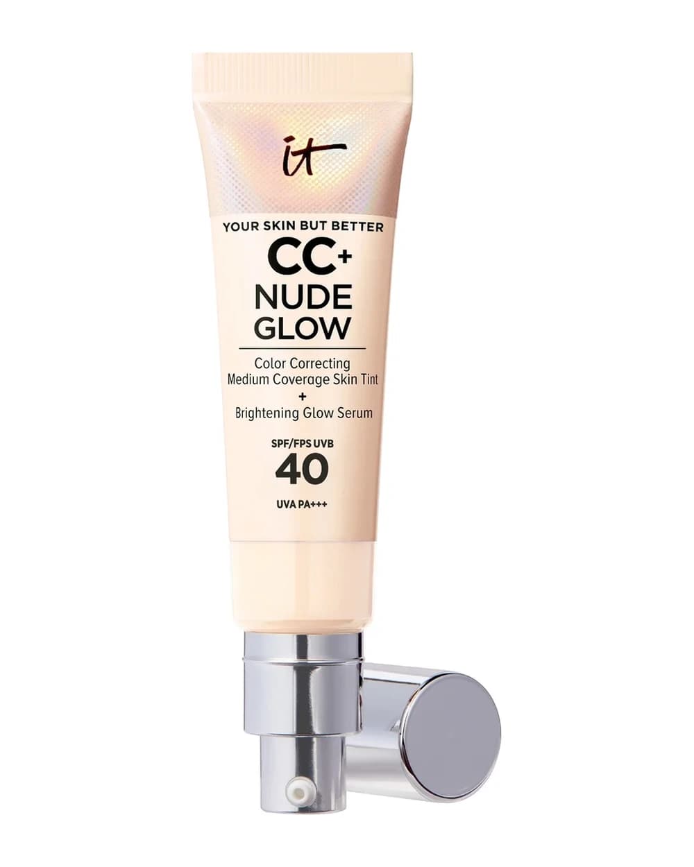 IT Cosmetics CC+ and Nude Glow Fondotinta Illuminante con Siero e SPF 40 32 ml (varie tonalità)